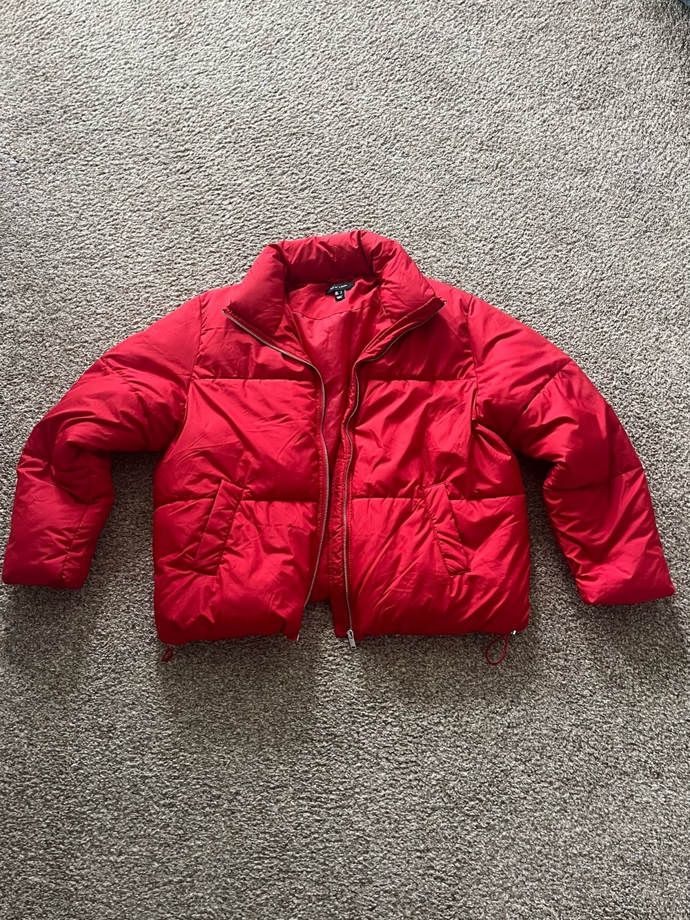 Red Puffer Jacket